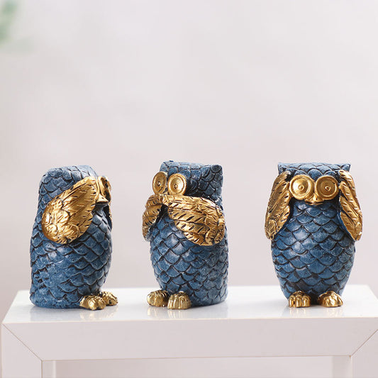 Owl resin ornaments | Decor Gifts and More