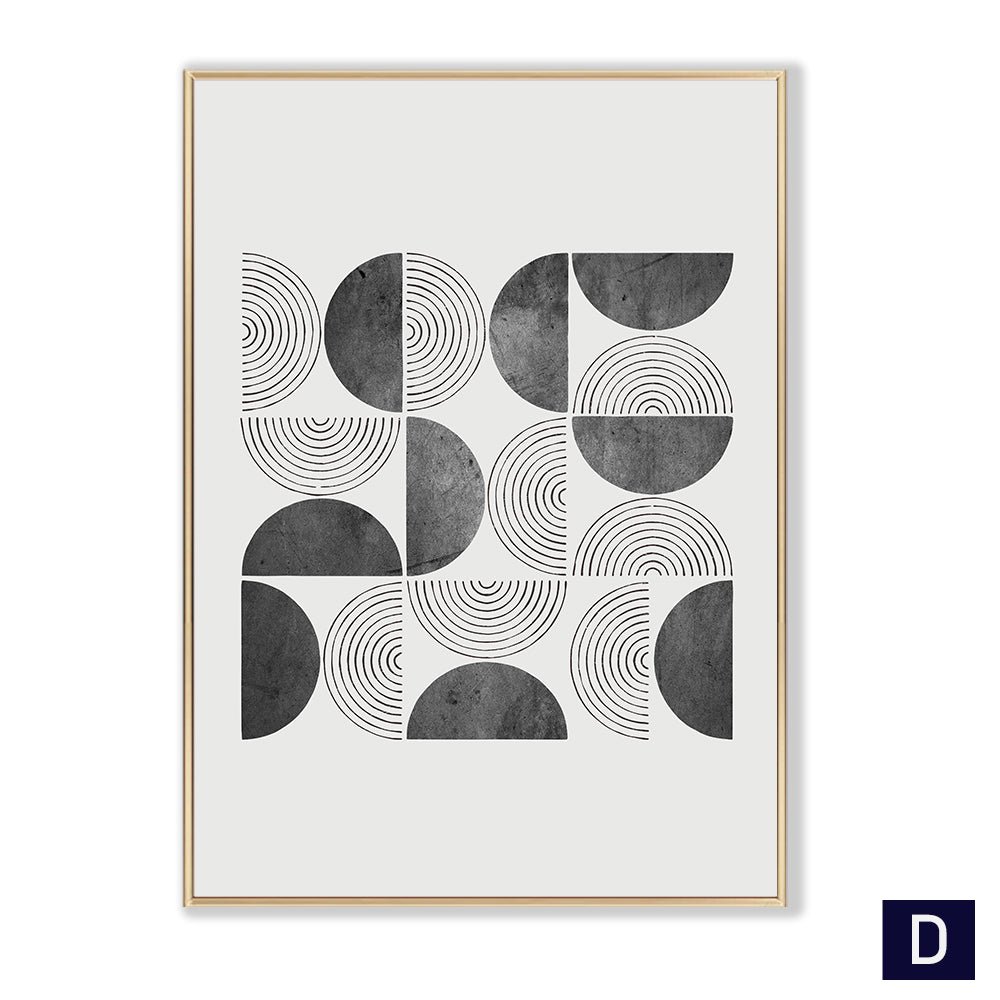 Art Print Modern Abstract Geometric Shapes | Decor Gifts and More