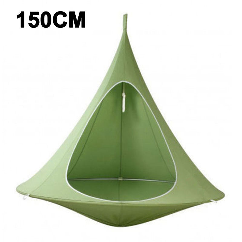Outdoor Air Hanging Hammock Tent Cone Chair | Decor Gifts and More