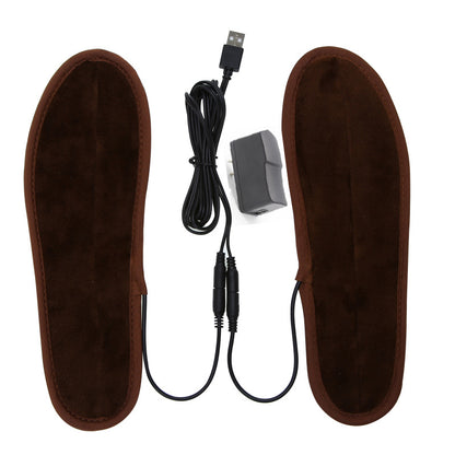 High Temperature USB Unisex Heated Fur Insole | Decor Gifts and More