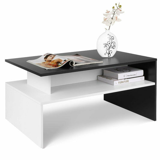 2 tier coffee table end/side table modern design