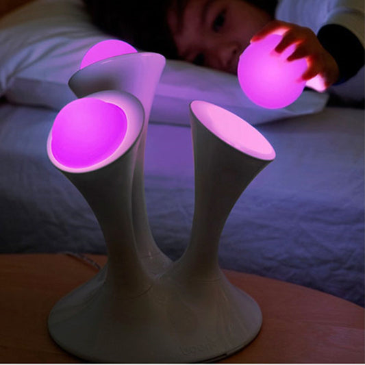 LED Magic Mushroom Gradient Color Changing Night Light