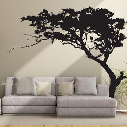 Pine Tree Big Tree Large Living Room Background Pvc Wall Sticker