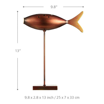 Submarine small fish wrought iron decoration | Decor Gifts and More