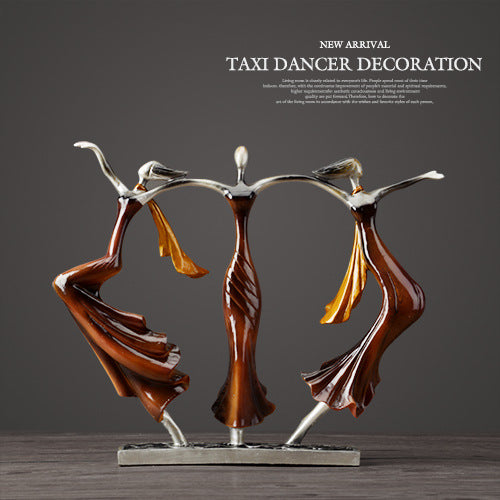 New Elegant Creative Abstract Dancing Girl Ornament | Decor Gifts and More