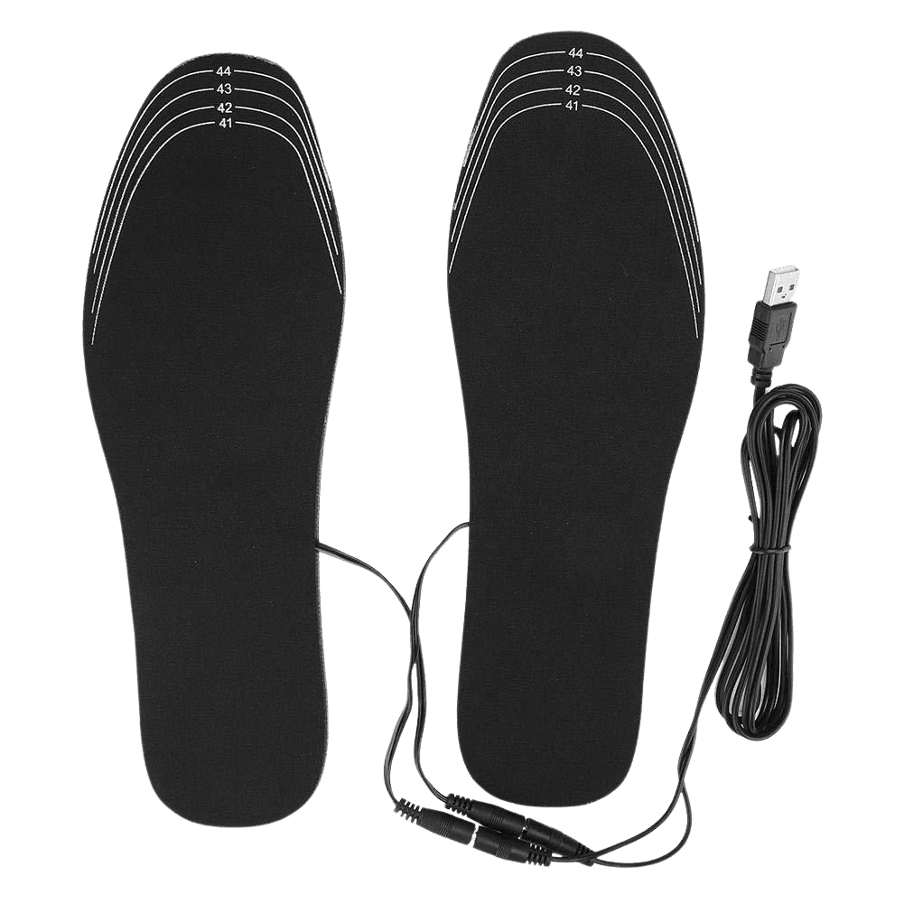 Warming Soles Electric Heated Soles, Heatable Insoles Far Infrared Shoe Warmers Insoles Heating Insoles Washable and reusable, for all kinds of shoes, for hunting, winter, ski, fishing(S (35- - Home Decor Gifts and More