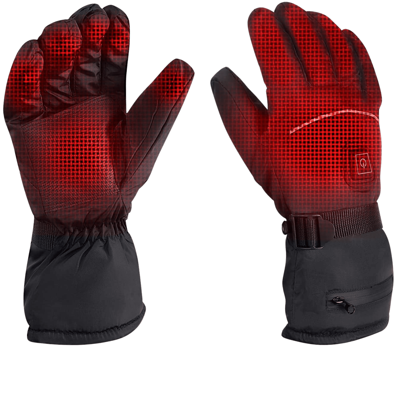 Heated Gloves for Women and Men, Guoguo Rechargeable Winter Heating Gloves for Arthritis Hands, Cold Weather Gloves for Hiking Fishing Hunting Skiing Sledding Cycling and More - Home Decor Gifts and More