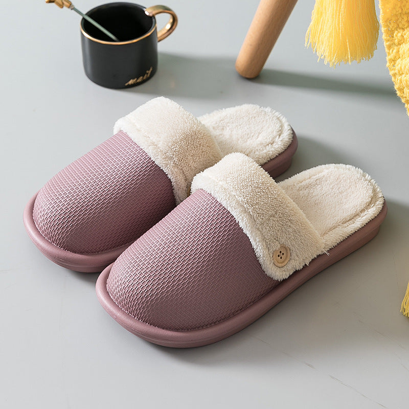 New Autumn And Winter Warm Household Non-slip Home Indoor Removable Slippers | Decor Gifts and More