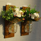 Immortal flower wood wall lamp | Decor Gifts and More