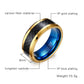 8MM Tungsten Steel Carbon Fiber Ring | Decor Gifts and More