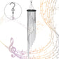 Rotating metal solid wood aluminum tube wind chimes | Decor Gifts and More