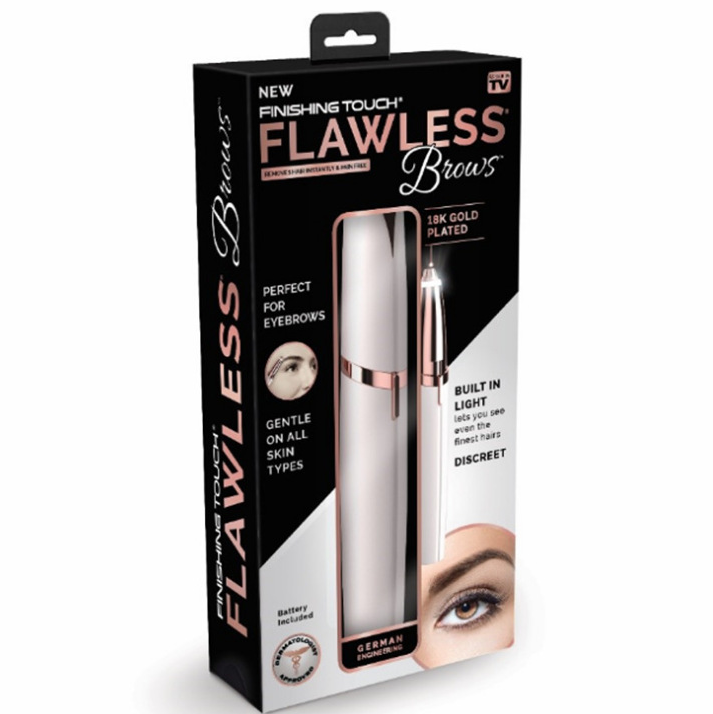 Flawlessly Brows Electric Eyebrow Remover | Decor Gifts and More