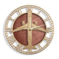 Wooden Wall Clock Remote Bomber Shape Wall Decoration | Decor Gifts and More