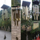 Solid wood bronze wind chimes metal multi-tube | Decor Gifts and More