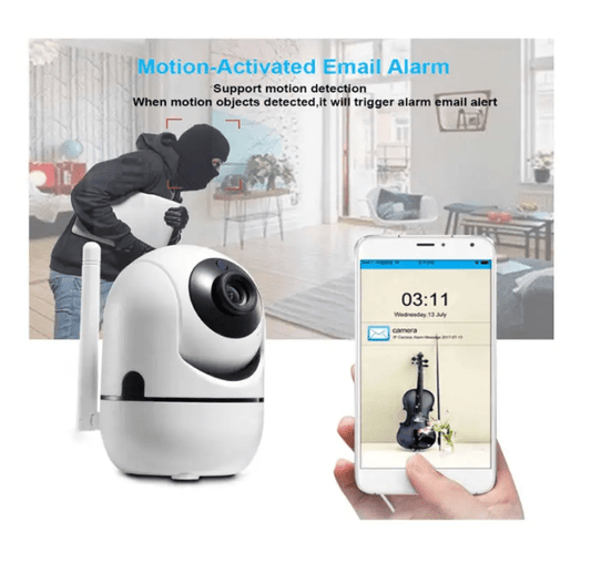 Baby Monitor With Camera And Audio IP Wireless 3D Tracking Mini Camera 2MP HD 1080P | Decor Gifts and More