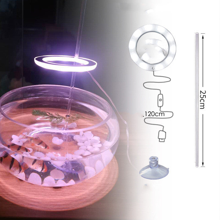 Fish Tank Full-spectrum Brightening And Replenishing Water Grass Lamp