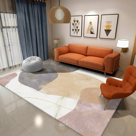 Modern Light Luxury Living Room Area Rug, Living Room Sofa, Full Blanket, Simple And Floor Mat