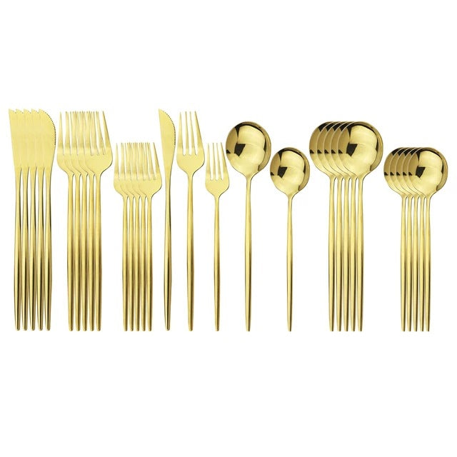 Household Stainless Steel Cutlery Cutlery Set | Decor Gifts and More