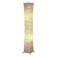 52" Floor lamp  Fabric Shade Modern Slim atmosphere 2 bulbs included | Decor Gifts and More