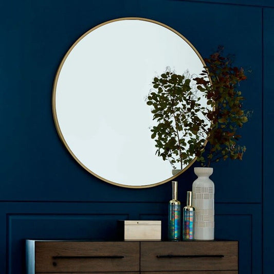 Bathroom wall bathroom mirror wall hanging decorative mirror | Decor Gifts and More