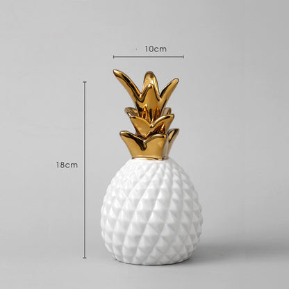 Creative Ceramic Pineapple Ornaments Simple | Decor Gifts and More