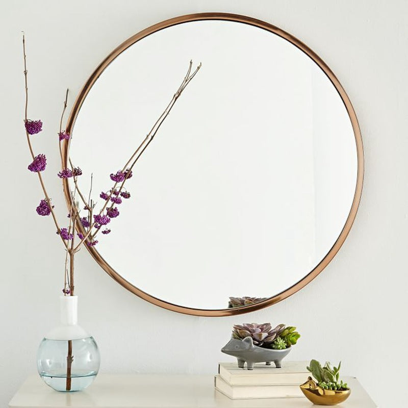 Bathroom wall bathroom mirror wall hanging decorative mirror | Decor Gifts and More