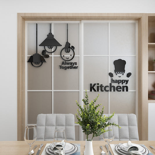 Cute minimalist kitchen decoration wall sticker | Decor Gifts and More