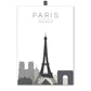 City Map Paris Canvas Painting Nordic Poster | Decor Gifts and More