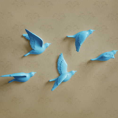 Perforation-Free Fashion Three-Dimensional Bird Mural Wall Sticker | Decor Gifts and More