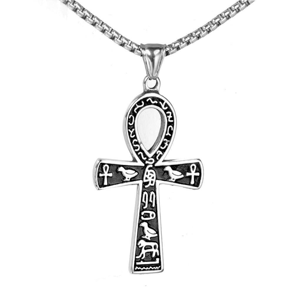 Cross Necklace Stainless Steel Pendant Necklace | Decor Gifts and More