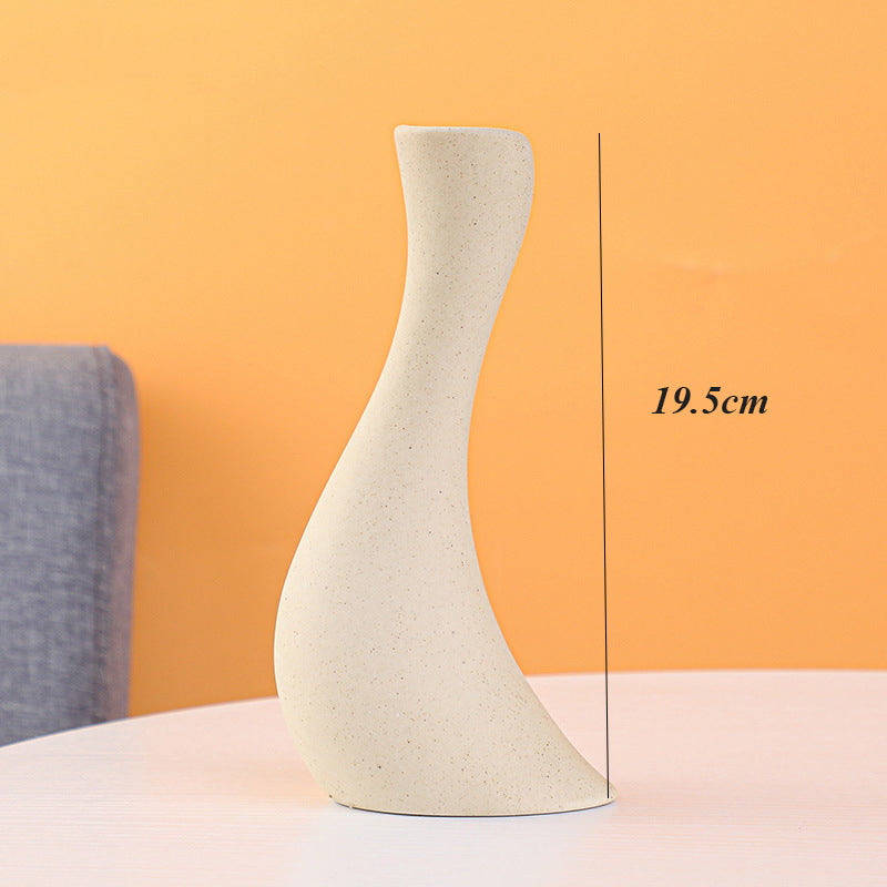 Frosted Ceramic Vase Ornament Creative Modern Simple | Decor Gifts and More
