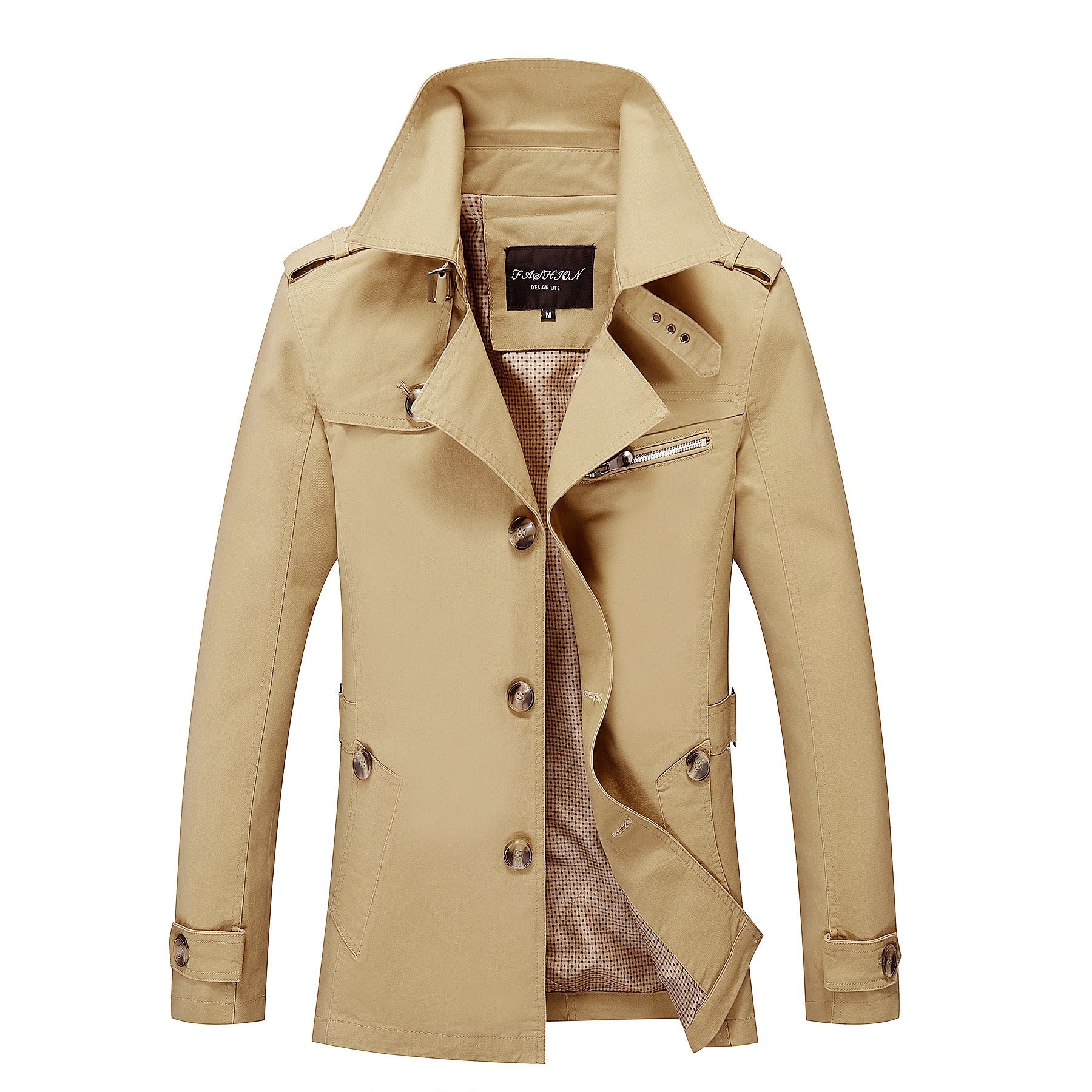 Men's jacket  Trench Coat | Decor Gifts and More