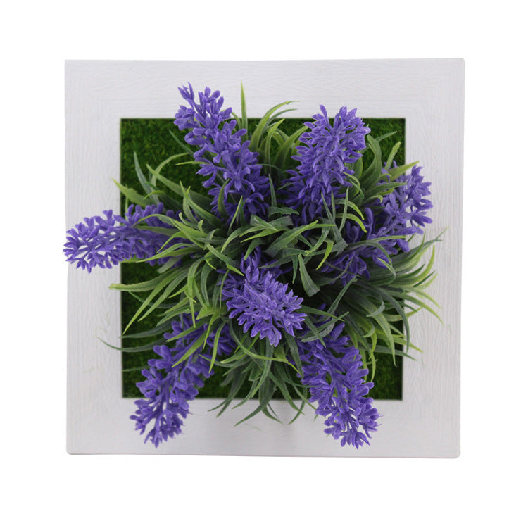 Wall-mounted Simulation Flower Frame Home Decoration Plant Wall | Decor Gifts and More