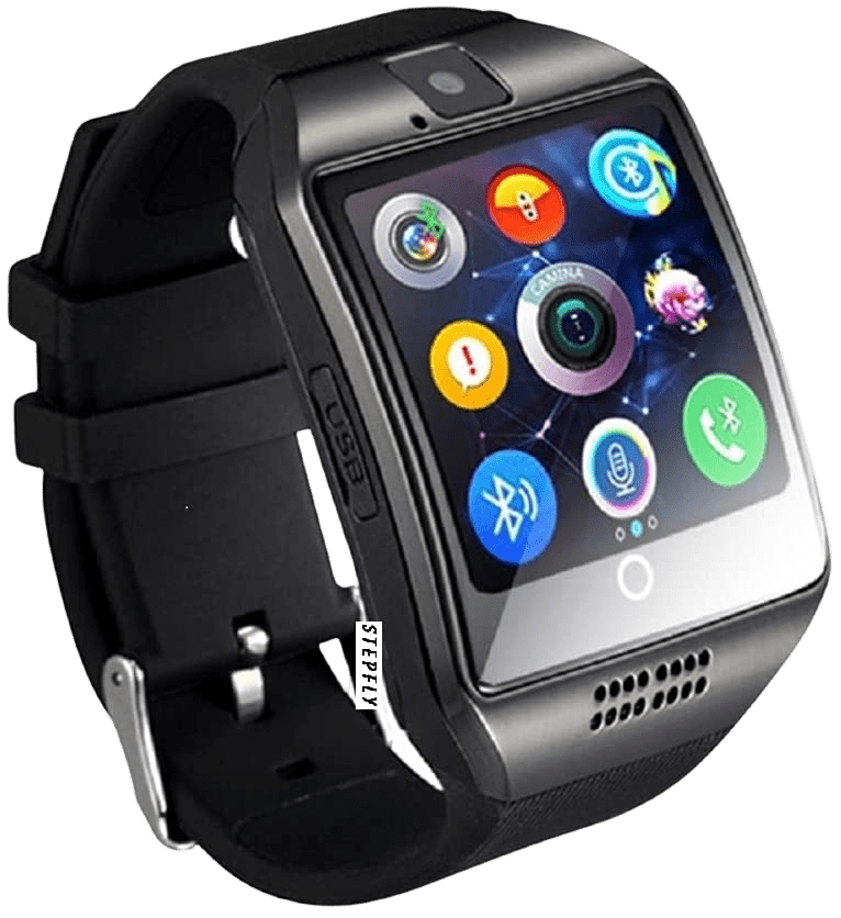 Stepfly Bluetooth Smart Watch with Camera Sim Card Message Notifications Android Smartwatch for Android Mobile Phone - Home Decor Gifts and More