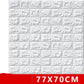 Brick Pattern 3d Stereo Wall Sticker | Decor Gifts and More