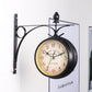 European wrought iron double wall clock | Decor Gifts and More