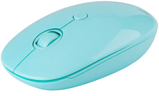 Wireless Mouse(New Upgrade),Rii RM800 2.4G Silm Wireless Mouse with USB Receiver,Computer Mice,Light Weight Mouse for PC ,Laptop,Windows/Mac/Linux,Mint Green (RM800) - Home Decor Gifts and More