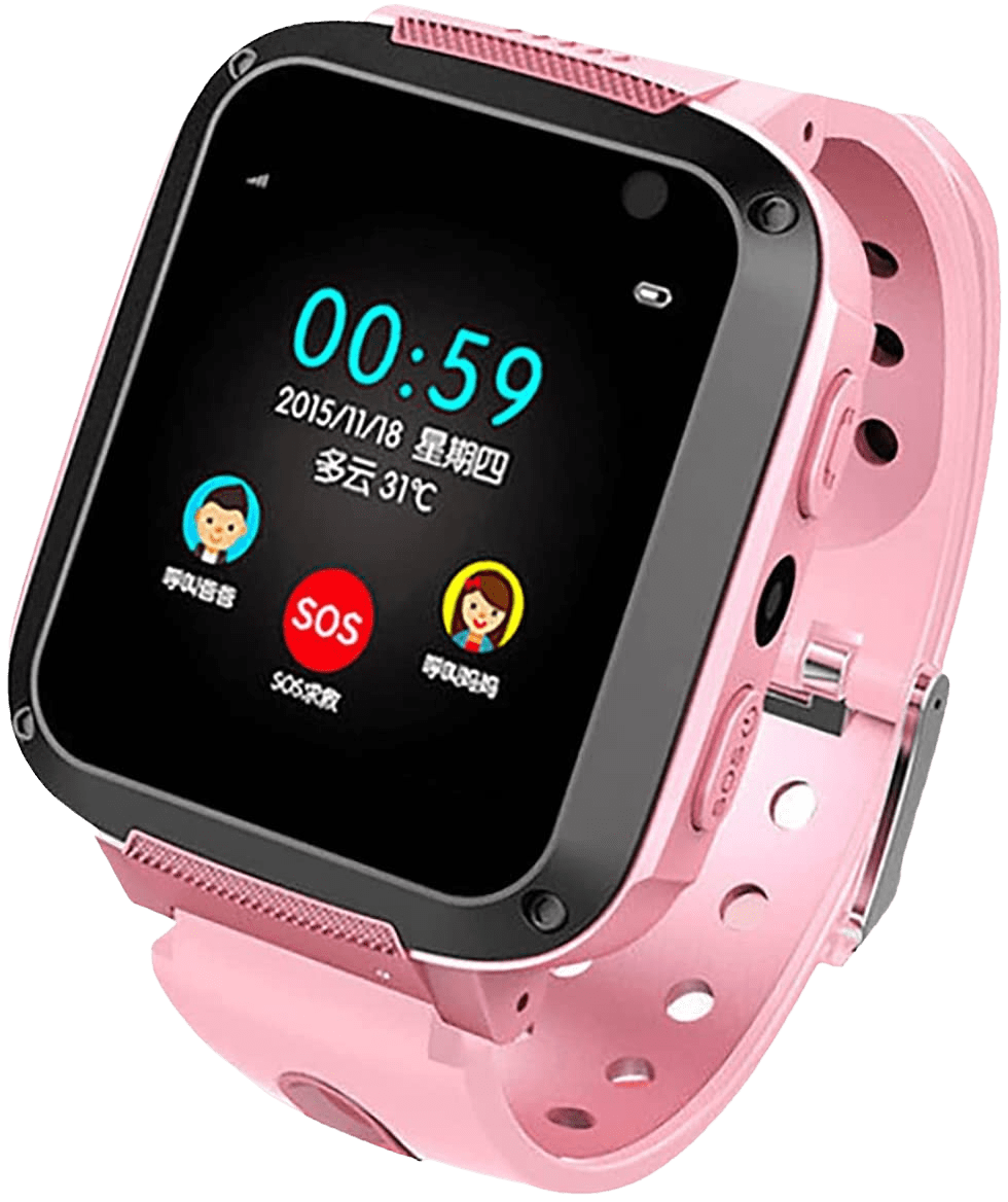 Kids Smart Watch SOS Emergency Call, Route Tracker,4G Support, GPS Tracker, Voice Chat - Home Decor Gifts and More
