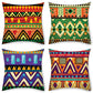 African Tribal Stripes Ethnic Pattern Pillow | Decor Gifts and More