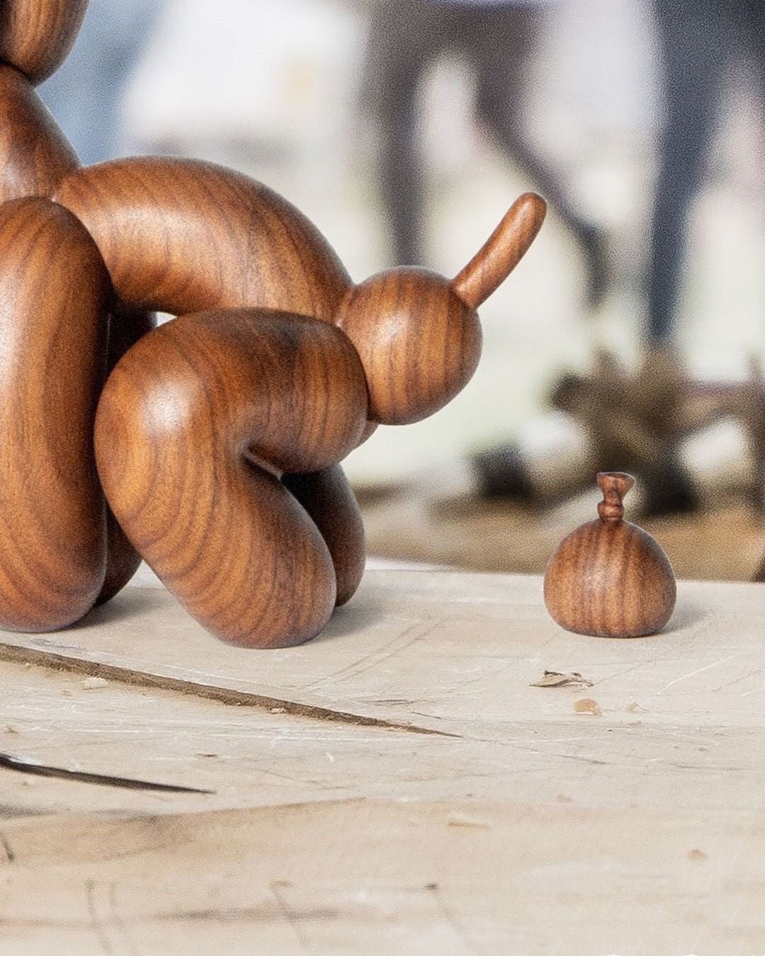 Wooden balloon dog ornament | Decor Gifts and More