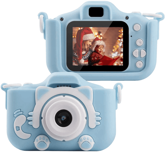 Kids Camera, Children’s Camera 1080P 20MP 2.0" FHD Timing Auto-Focus Shooting Video Recorder Shockproof Digital Camera for Kids Gifts Best Gifts for 3-10 Year Old Boys Girls with 32GB SD Card - Home Decor Gifts and More