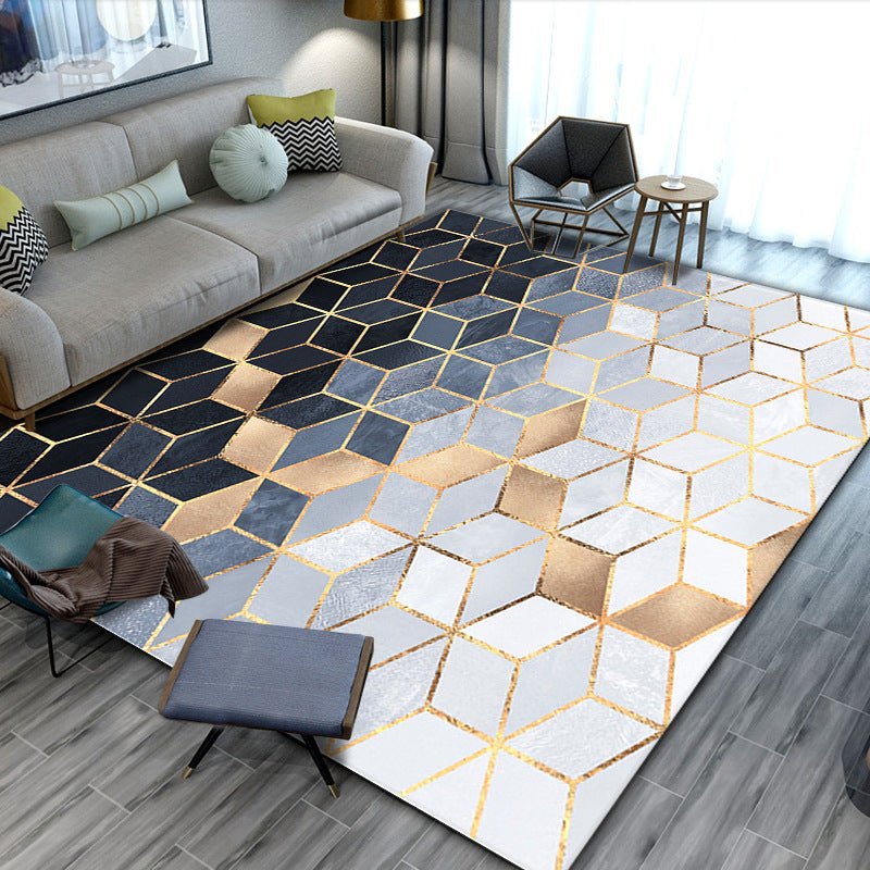 Modern Minimalist Carpet Geometric Abstract Carpet | Decor Gifts and More