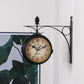 European wrought iron double wall clock | Decor Gifts and More