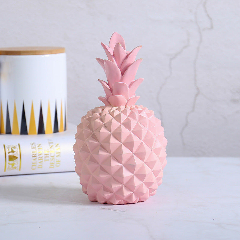 Home Pineapple Shaped Piggy Bank Ornament | Decor Gifts and More