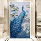 New 5d diamond painting full of peacock blue porch diamond painting | Decor Gifts and More