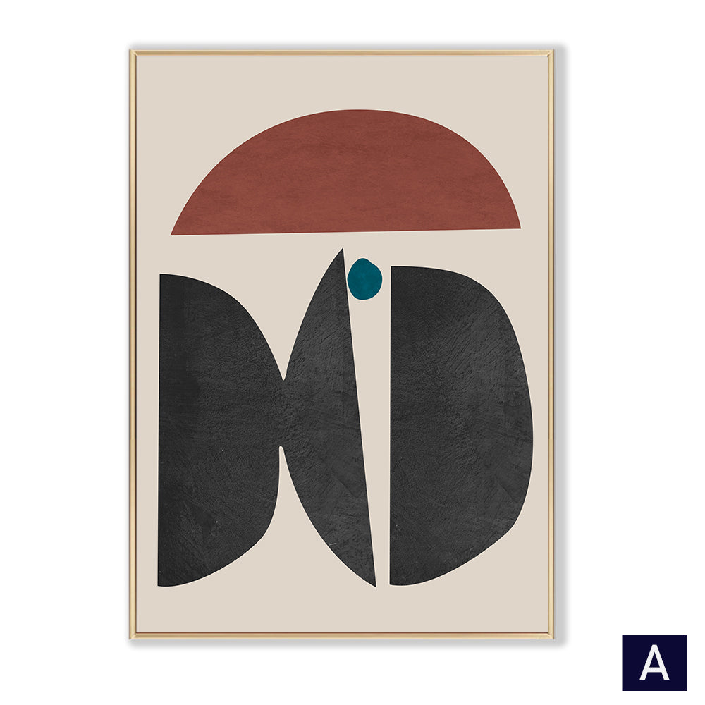 Art Print Modern Abstract Geometric Shapes | Decor Gifts and More