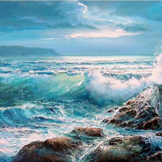 Paint by Numbers - Breaking Wave | Decor Gifts and More