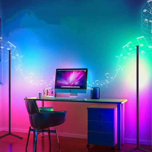 Symphony Bluetooth RGB Floor Graffiti Smart APP Corner Atmosphere Lamp | Decor Gifts and More