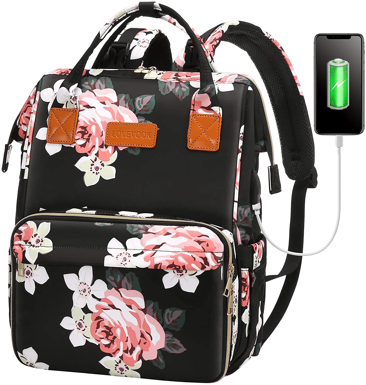 Lunch Backpack Insulated Cooler Backpack Lunch Box Laptop Backpack for Women Men - Home Decor Gifts and More