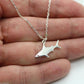 Silver Color Shark Fish Stainless Steel Necklace | Decor Gifts and More